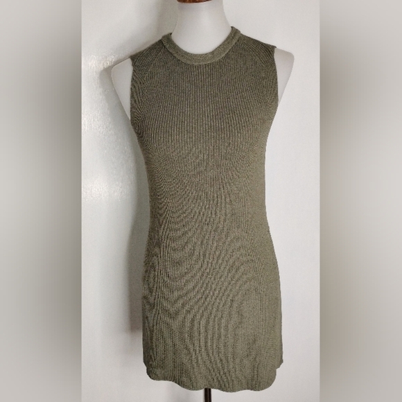 WILFRED DRAB OLIVE KNIT TOP - Picture 6 of 9